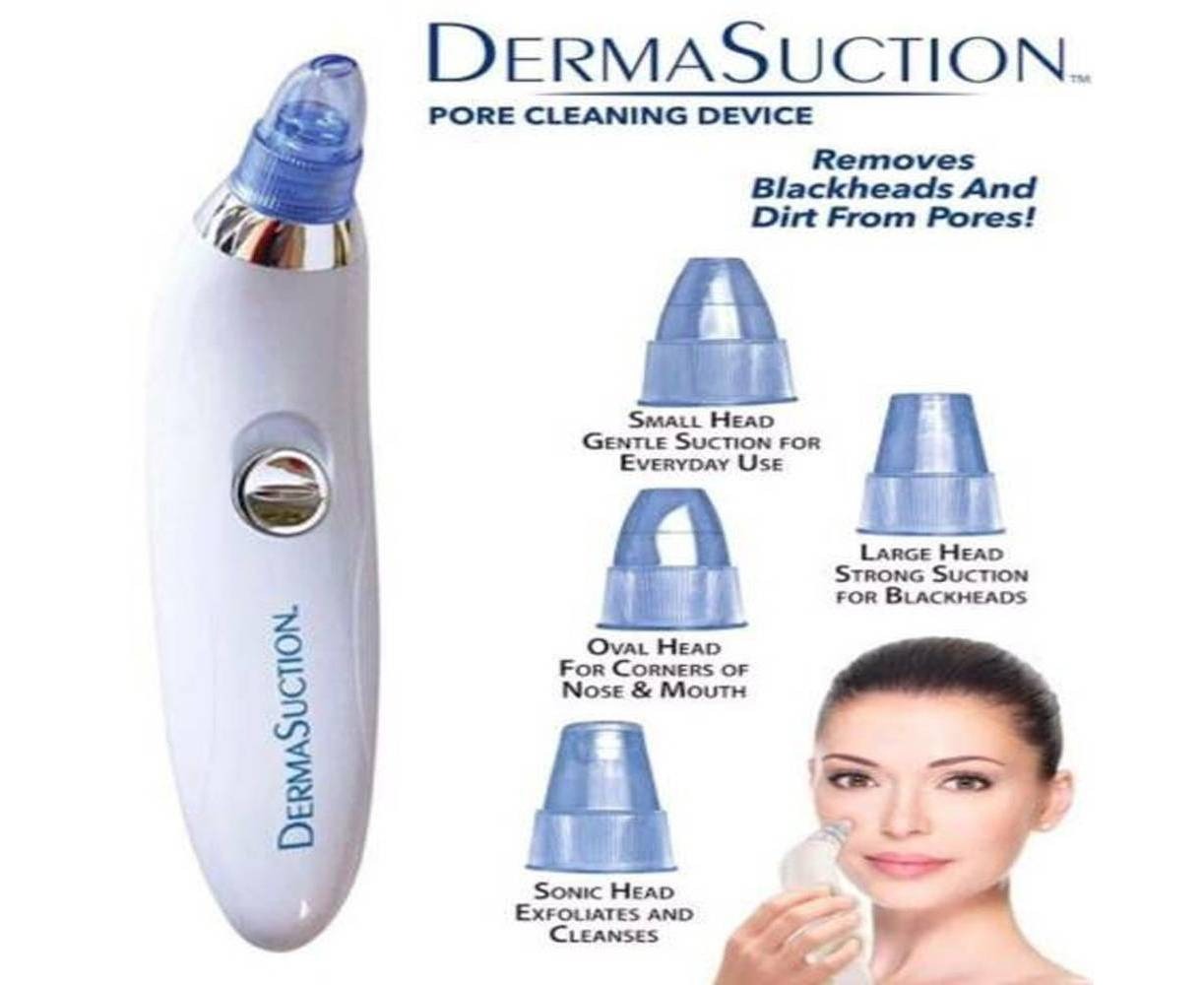 Derma Suction – 4-in-1 Blackhead Remover, Pore Cleaner & Acne Remover