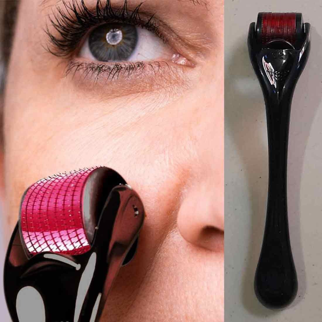 Derma Roller 0.5mm – 540 Micro Needles for Hair Growth & Skin Therapy Men/Women
