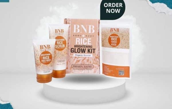 BnB Whitening Bright & Glow Rice Kit