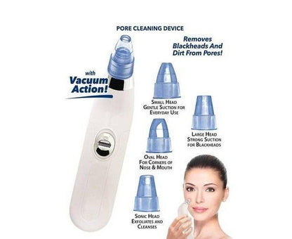 Derma Suction – 4-in-1 Blackhead Remover, Pore Cleaner & Acne Remover
